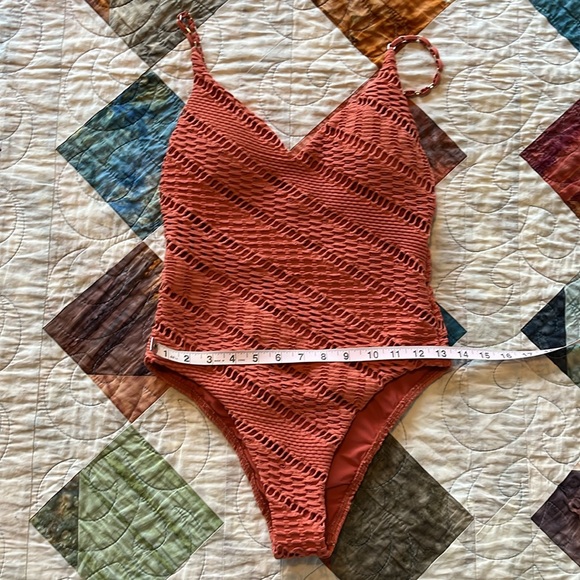 Seafolly marrakesh v-neck one-piece swimsuit - Picture 6 of 11